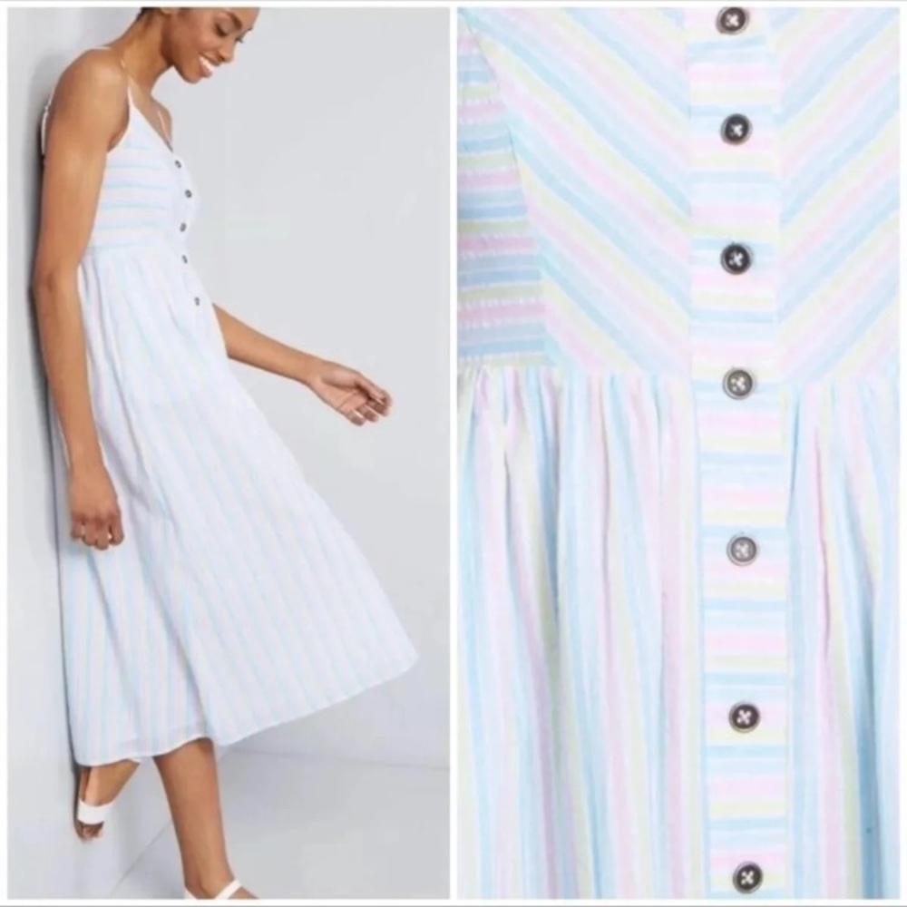 NWT ModCloth Clearly charismatic midi dress - Picture 1 of 5
